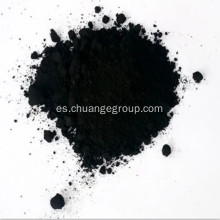 Pigmento negro óxido de hierro negro y carbono negro